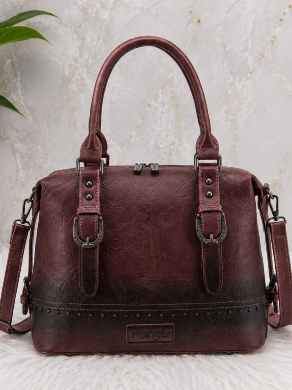 Wrangler Western Satchel Crossbody Bag | NWT